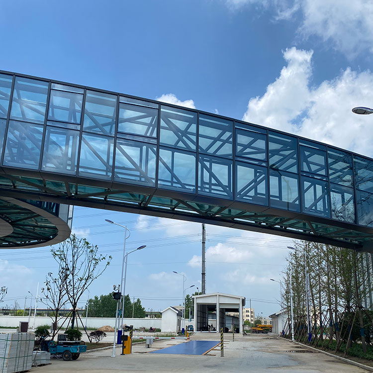 江蘇港口150噸地磅汽車衡案例現(xiàn)場